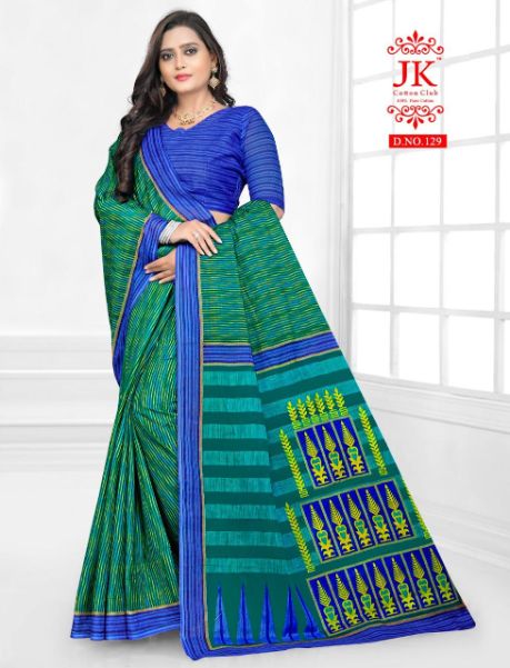 Jk Karishma 1 Casual Daily Wear Cotton Printed Latest Saree Collection